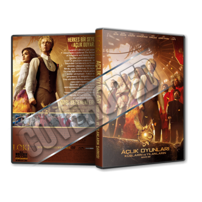 Açlık Oyunları Kuşların ve Yılanların Şarkısı - 2023 Türkçe Dvd Cover Tasarımı